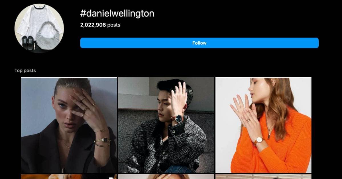 Daniel Wellington UGC