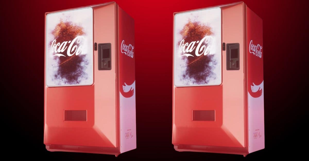 Coca-Cola AR vending Machine