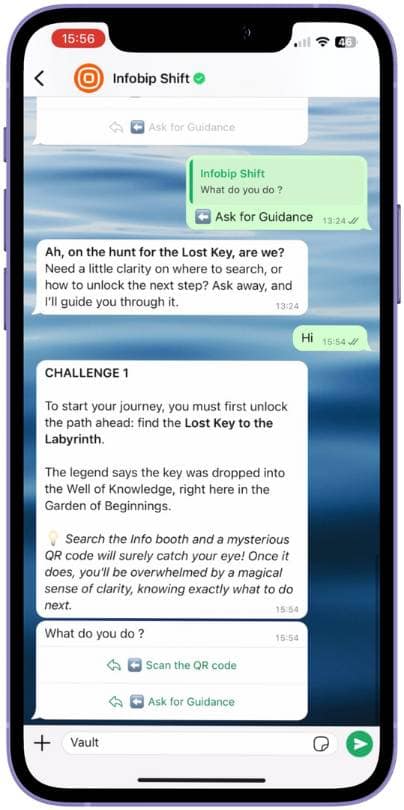 Infobip User Journey Chatbot